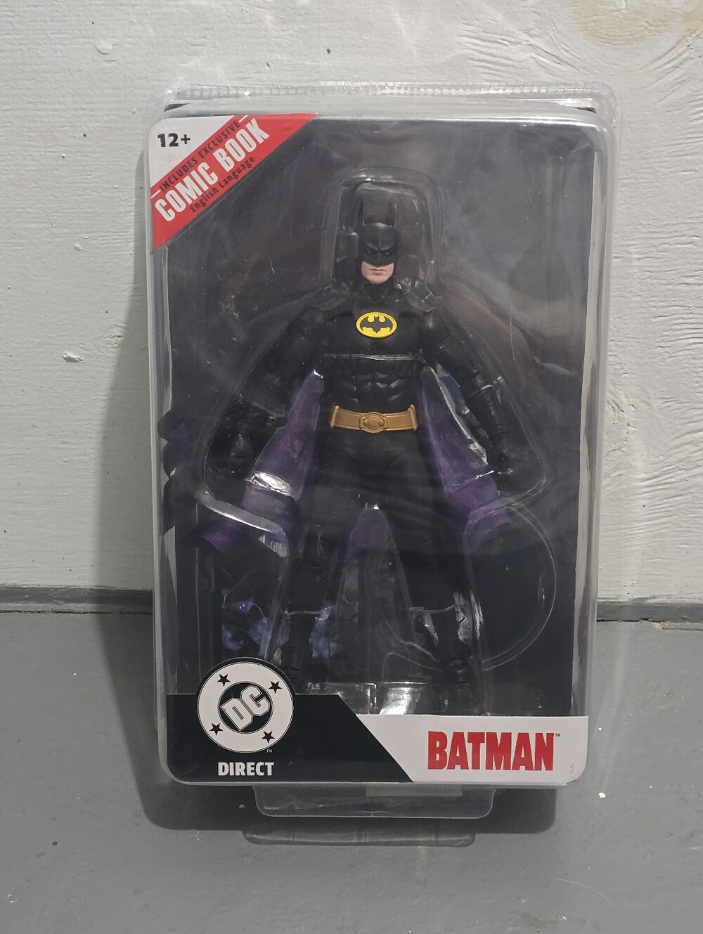 McFarlane Page Punchers DC Direct Batman 89 Action Figure w/ Comic Book